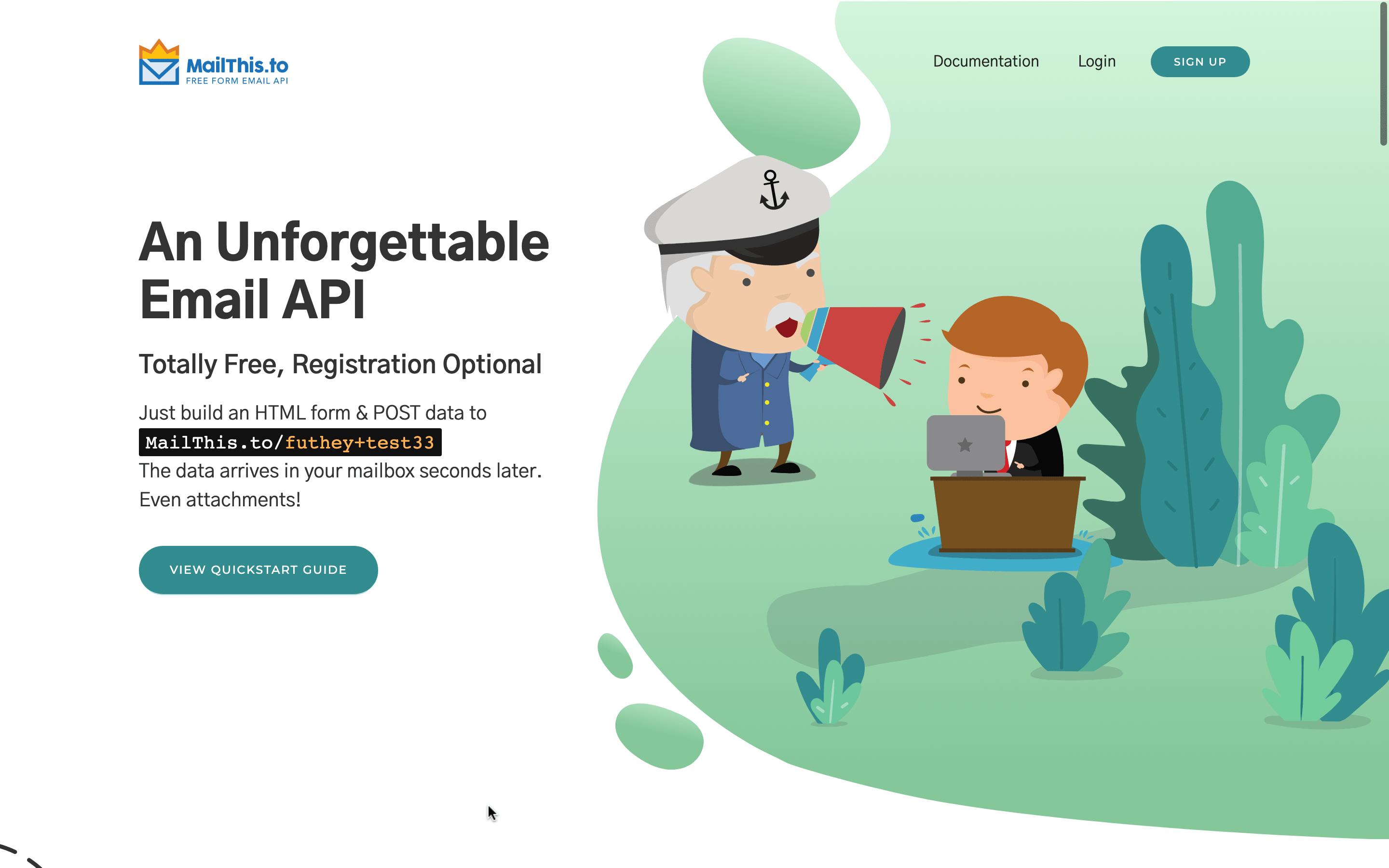 Form to Email API